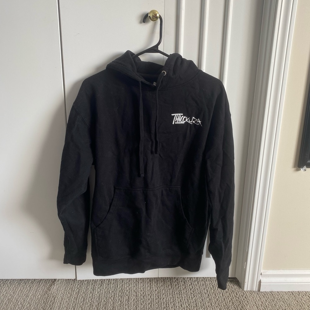 Graphic Black Hoodie